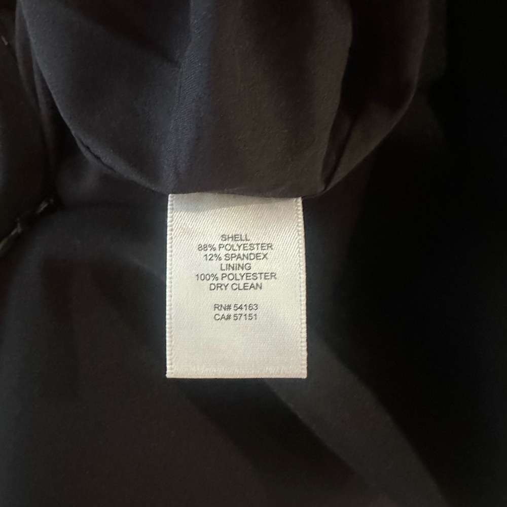 Eliza J Ruffle-Front Sleeveless Maxi Gown – Black, Size 4 NWT Formal Dress - Picture 11 of 12